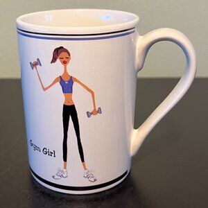 The Girls GYM GIRL The T Company Santa Barbara Ceramic Design ~ Melissa Gitelman
